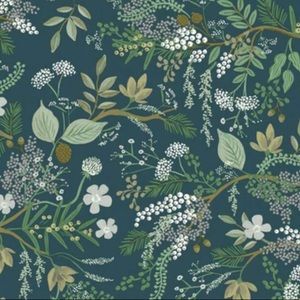 Rifle Paper - Peel and Stick - Juniper Wallpaper